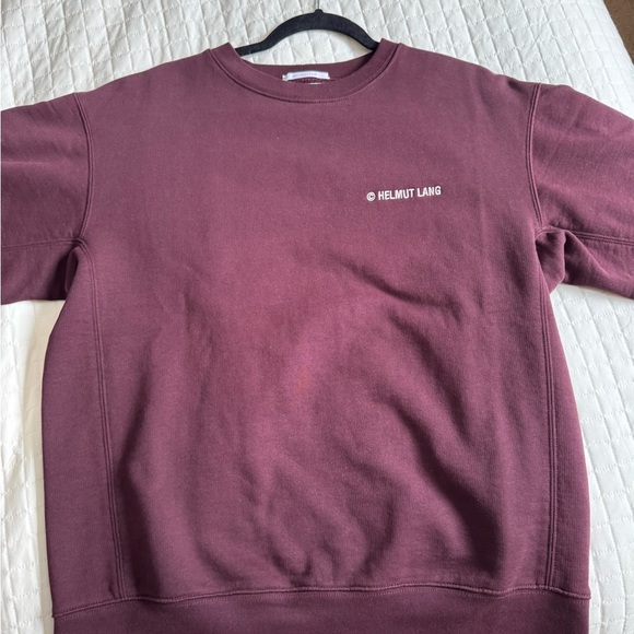 Helmut Lang Black Crew Neck Sweater - Picture 7 of 9